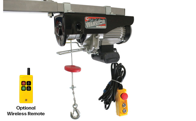 Lyftvinsch 500kg, 230V