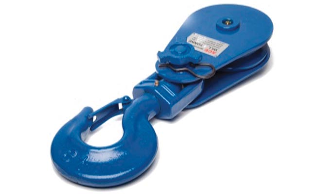 Kastblock med krok - 4 ton