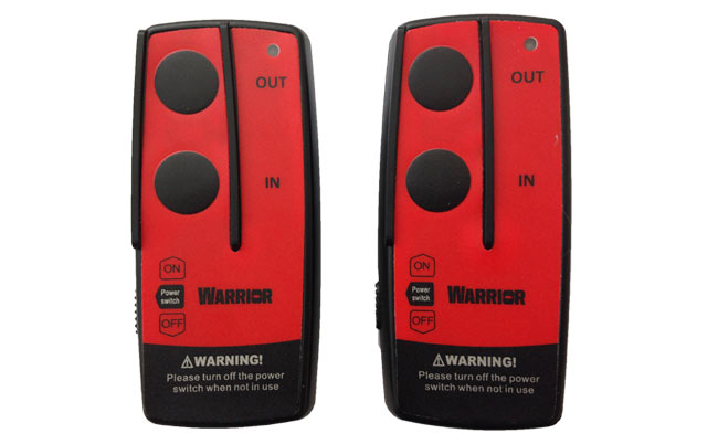 TrÃ¥dlÃ¶s fjÃ¤rrkontroll 4-pin Universal, 12/24V