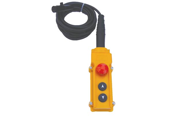 Handkontroll med nÃ¶dstopp